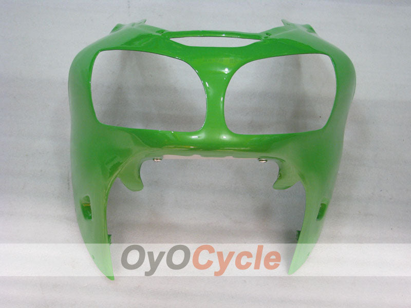 Injection Fairing kit for 00-01 NINJA ZX-12R - Green, Black - Factory Style #OYO87906117