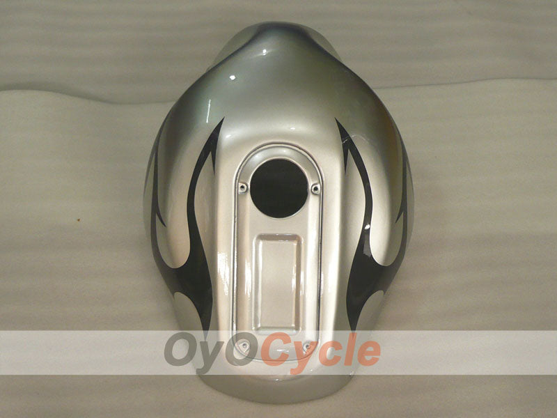 Injection Fairing kit for 02-05 NINJA ZX-12R - Black, Silver - Factory Style #OYO87906119