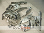 Injection Fairing kit for 02-05 NINJA ZX-12R - Black, Silver - Factory Style #OYO87906119
