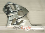 Injection Fairing kit for 02-05 NINJA ZX-12R - Black, Silver - Factory Style #OYO87906119