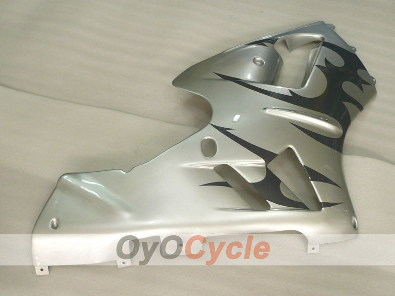 Injection Fairing kit for 02-05 NINJA ZX-12R - Black, Silver - Factory Style #OYO87906119
