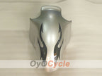 Injection Fairing kit for 02-05 NINJA ZX-12R - Black, Silver - Factory Style #OYO87906119