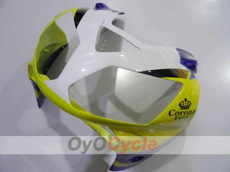 Injection Fairing kit for 02-05 NINJA ZX-12R - Yellow, Blue - Corona #OYO87906122
