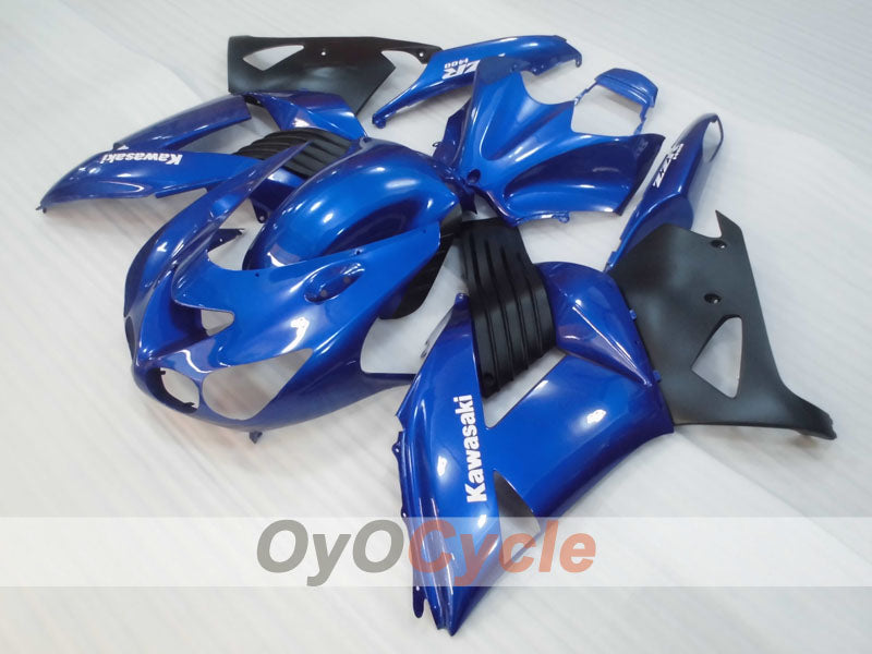 Injection Fairing kit for 06-11 NINJA ZX-14R - Blue, Black - Factory Style #OYO87906123