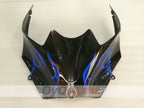 Injection Fairing kit for 06-11 NINJA ZX-14R - Blue, Black - Flame #OYO87906127
