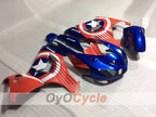 Injection Fairing kit for 06-11 NINJA ZX-14R - Red, Blue, White - Customize #OYO87906128