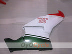Injection Fairing kit for 03-04 Ducati 749 - ArmyGreen, Red, White - Factory Style #OYO87906131