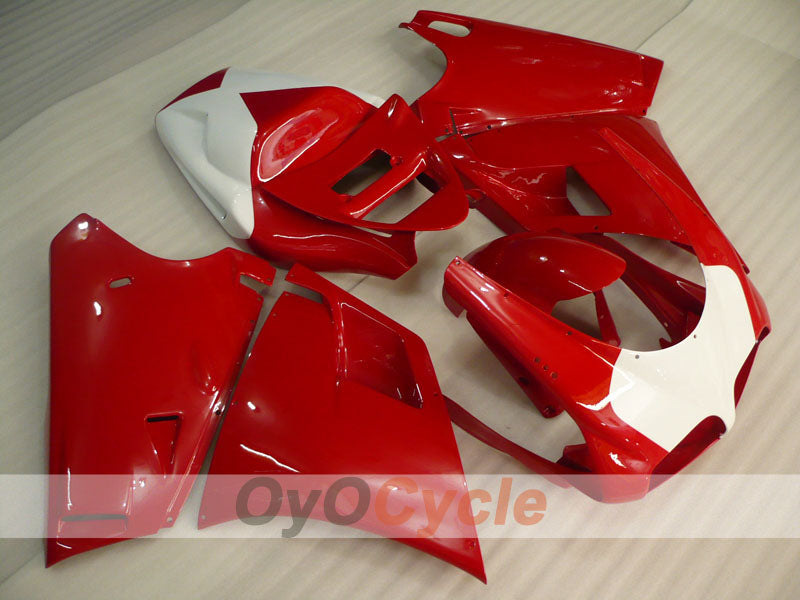 Injection Fairing kit for 94-02 Ducati 748 - Red, White - Factory Style #OYO87906158 Secondary image