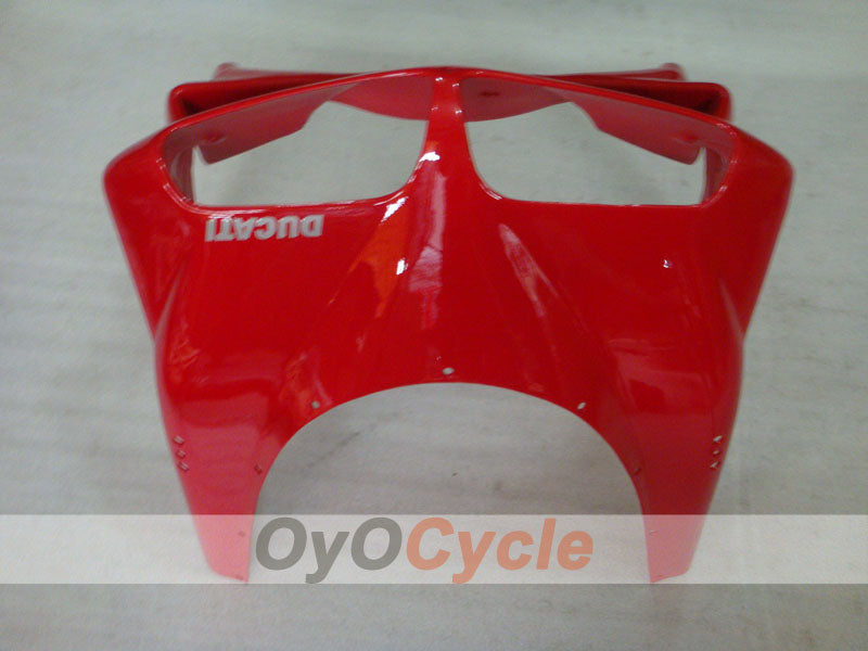 Injection Fairing kit for 94-98 Ducati 916 - Red, White - Factory Style #OYO87906176
