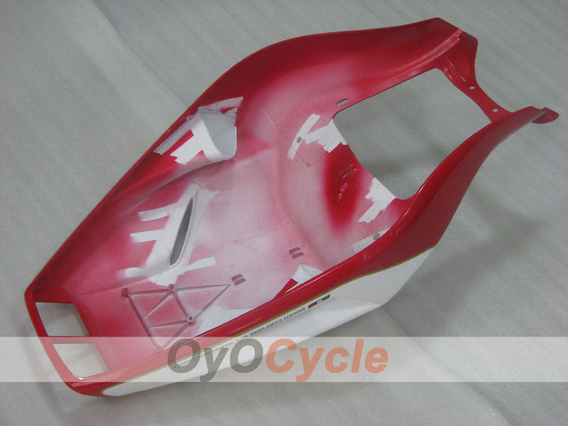 Injection Fairing kit for 94-98 Ducati 916 - Red, White - Factory Style #OYO87906177