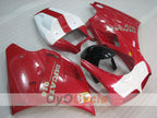 Injection Fairing kit for 94-98 Ducati 916 - Red, White - Factory Style #OYO87906177