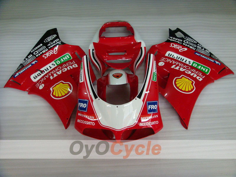 Injection Fairing kit for 94-98 Ducati 916 - Red, White, Black - Performance #OYO87906194 Secondary image