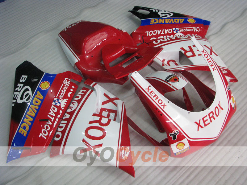 Injection Fairing kit for 94-98 Ducati 916 - Red, White, Black - Xerox #OYO87906202 Main image