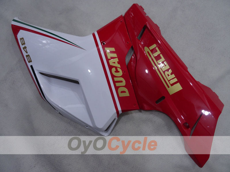 Left & Right Side Fairing For Ducati 08-13 848 #OYO87914240 Secondary image