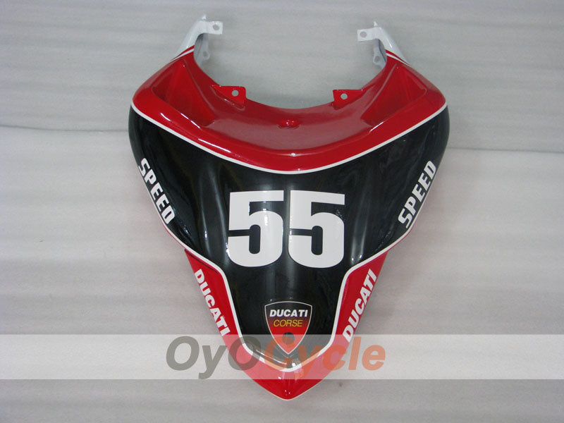 Rear Tail Fairing + Seat Cover For Ducati 08-13 848 #OYO87914252