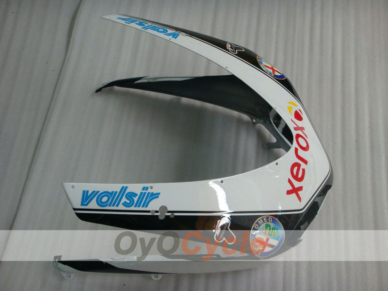 Injection Fairing kit for 07-09 Ducati 1098 - White, Black - Xerox #OYO87906232