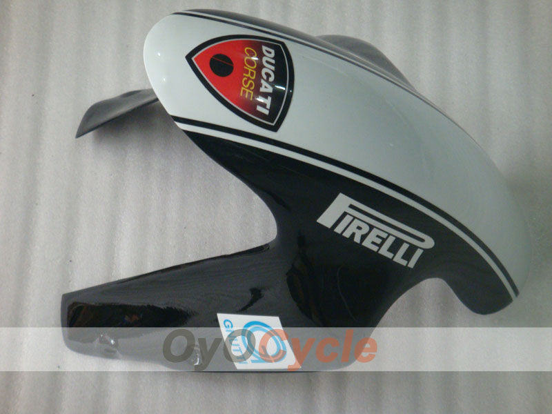 Injection Fairing kit for 07-09 Ducati 1098 - White, Black - Xerox #OYO87906232