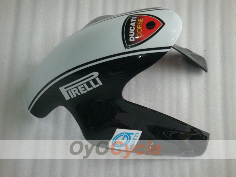 Injection Fairing kit for 07-09 Ducati 1098 - White, Black - Xerox #OYO87906232