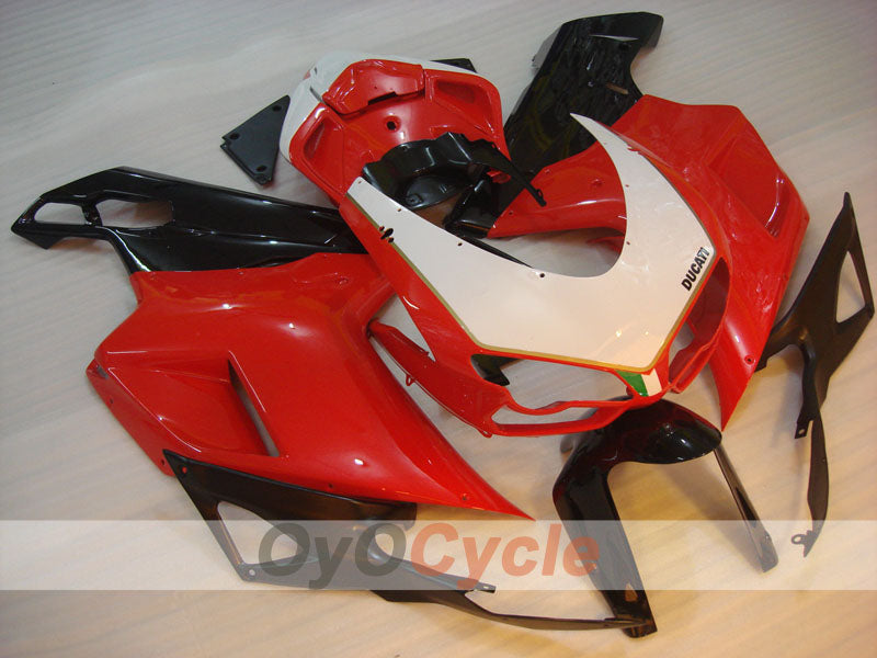 Injection Fairing kit for 09-11 Ducati 1198 - Red, White, Black - Factory Style #OYO87906246 Secondary image
