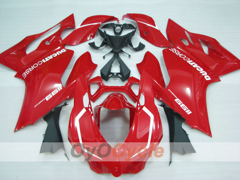Injection Fairing kit for 11-14 Ducati 1199 - Red - Factory Style #OYO87906261 Secondary image