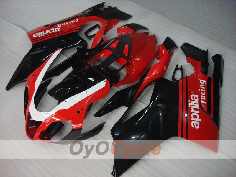 Fairing kit for 03-06 Aprilia RSV1000R - Red, Black - Factory Style #OYO87906295 Main image