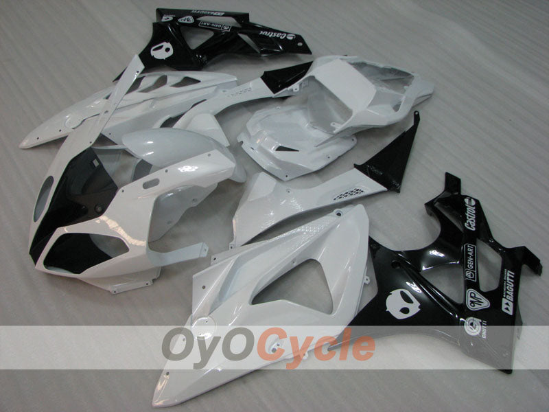 Injection Fairing kit for 09-14 BMW S1000RR - White, Black - Factory Style, Customize #OYO87906299