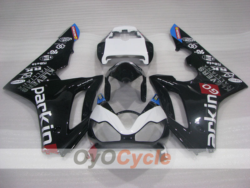 Injection Fairing kit for 06-08 Triumph Daytona 675 - White, Black - parkingo #OYO87906301 Secondary image