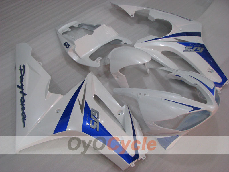 Injection Fairing kit for 09-12 Triumph Daytona 675 - Blue, White - Factory Style #OYO87906307 Secondary image