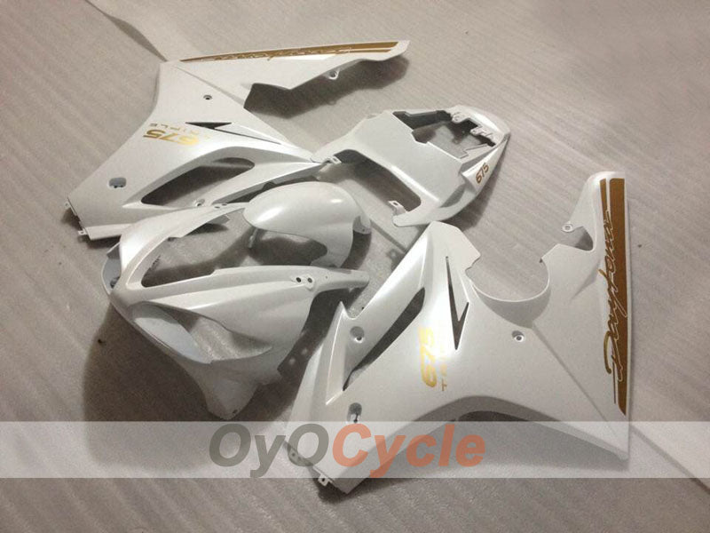 Injection Fairing kit for 09-12 Triumph Daytona 675 - White - Factory Style #OYO87906309 Main image