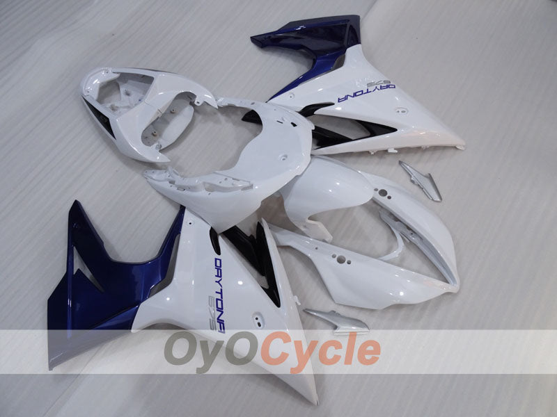 Injection Fairing kit for 13-14 Triumph Daytona 675 - Blue, White - Factory Style #OYO87906312 Main image