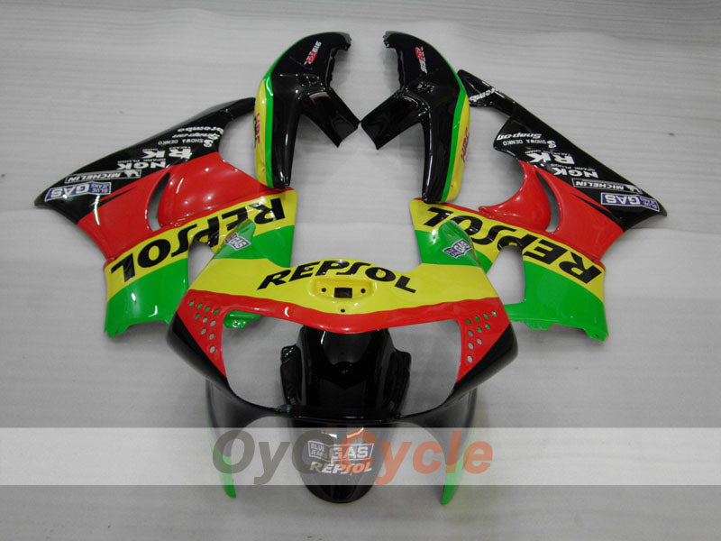 Fairing kit for 98-99 CBR919RR	 - Red, Yellow, Green - Repsol #OYO87906383 Secondary image