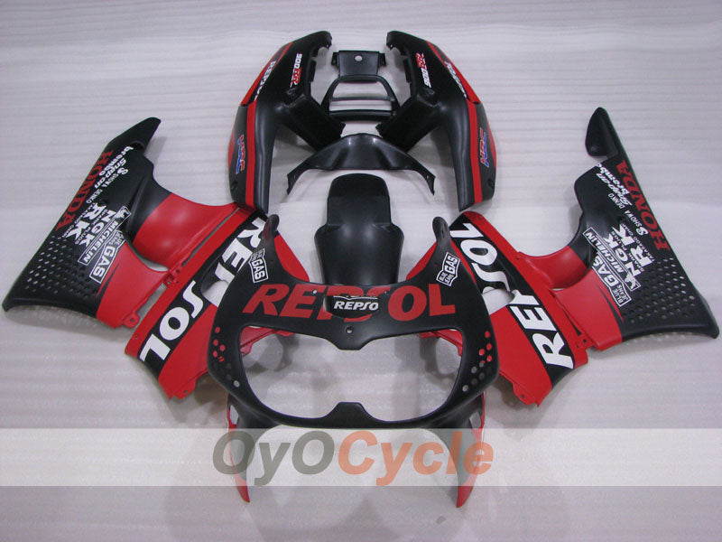 Fairing kit for 98-99 CBR919RR	 - Red, Black - Repsol #OYO87906388 Secondary image
