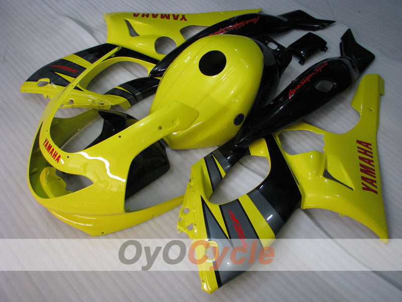 Injection Fairing kit for 97-07 YZF600R - Yellow, Black - Factory Style #OYO87906397