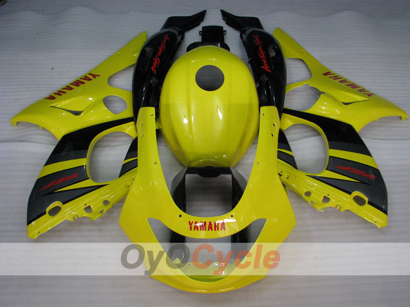 Injection Fairing kit for 97-07 YZF600R - Yellow, Black - Factory Style #OYO87906397 Secondary image