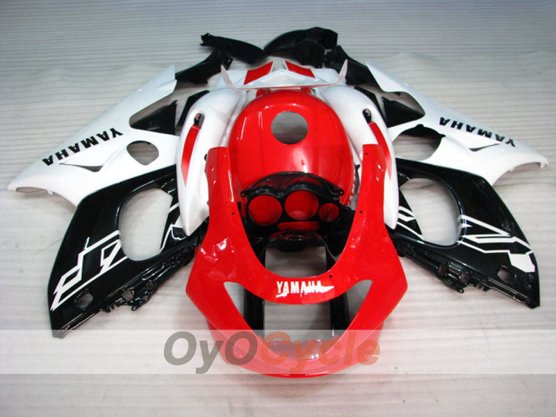 Injection Fairing kit for 97-07 YZF600R - Red, White, Black - Factory Style #OYO87906398