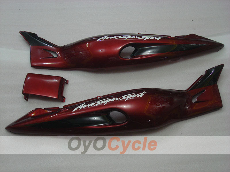 Injection Fairing kit for 97-07 YZF600R - Red Wine Color, Black - Factory Style #OYO87906404