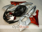 Injection Fairing kit for 97-07 YZF600R - Orange, Black, Silver - Factory Style #OYO87906407