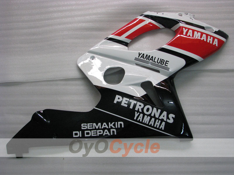 Injection Fairing kit for 97-07 YZF600R - Red, White, Black - PETRONAS #OYO87906409