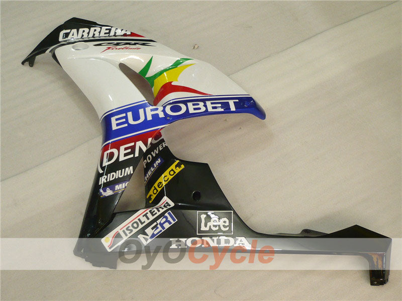 Injection Fairing kit for 06-07 CBR1000RR - White, Black - Lee #OYO87900615