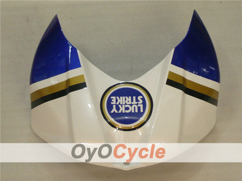 Injection Fairing kit for 07-08 GSX R1000 - Blue, White - Lucky Strike, MOTUL #OYO87902104