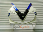 Injection Fairing kit for 01-03 CBR600F4i - White, Black - Konica Minolta, MICHELIN #OYO87900160
