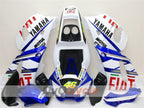 Injection Fairing kit for 98-02 YZF-R6 - Blue, White - FIAT, MOTUL #OYO87900984