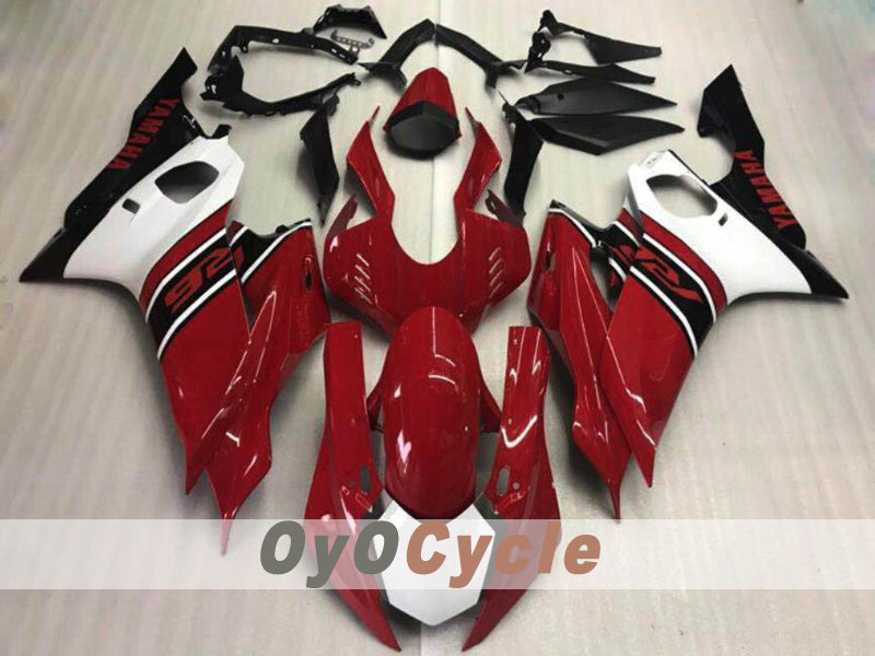 Injection Fairing kit for 17-22 YZF-R6 - Red, White, Black - Factory Style #OYO87914665 Main image