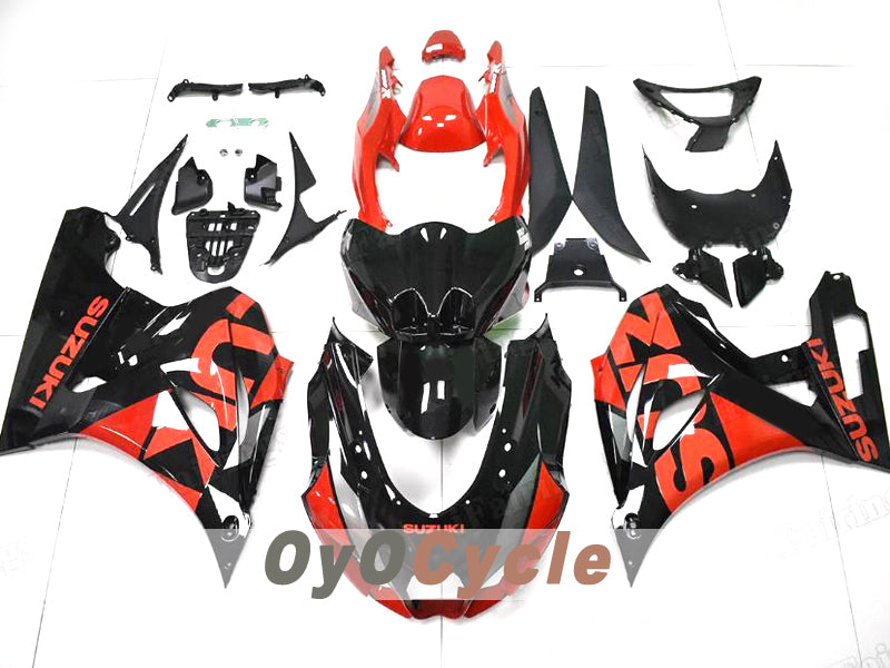Injection Fairing kit for 17-26 GSX R1000 - Red, Black - Others #OYO87914628 Main image