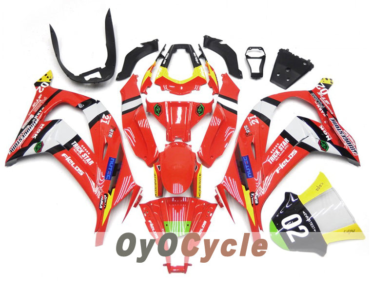 Injection Fairing kit for 16-20 NINJA ZX-10R - Red - Factory Style #OYO87914611