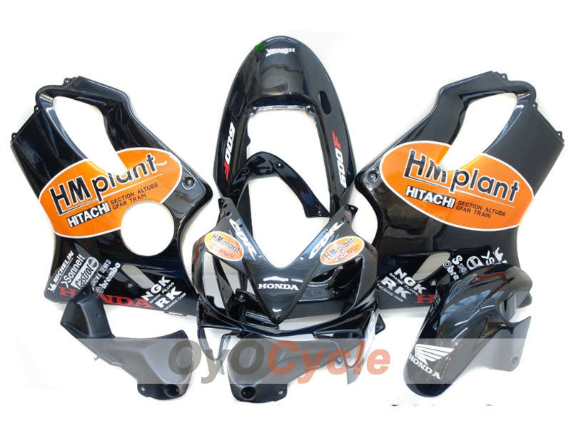 Injection Fairing kit for 04-07 CBR600F4i - Black - HM Plant #OYO87900202 Main image