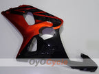Injection Fairing kit for 00-03 GSX R750 - Orange, Black - Factory Style #OYO87901105
