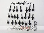 Fairing Screw Bolts for 03-06 Kawasaki Ninja ZX6R 636 - Black #OYO87903357