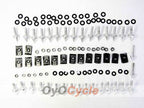 Fairing Screw Bolts for 02-03 Yamaha YZF-R1 - Silver #OYO87903374