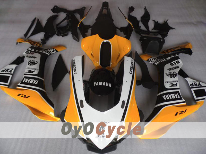 Injection Fairing kit for 15-19 YZF-R1 - Yellow, White, Black - Others #OYO87914633 Main image